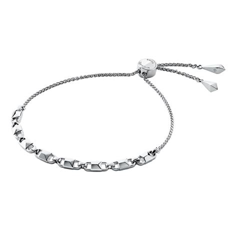 michael kors silber ketten|Women's Silver Designer Bracelets .